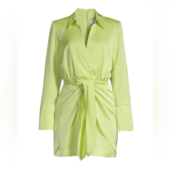 NWT Anthropologie MISHA Tie-Front Mini Blazer Dress - Picture 7 of 16